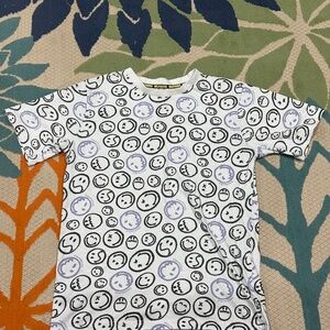 Smiley World Men’s Tee, Medium, Worn Once